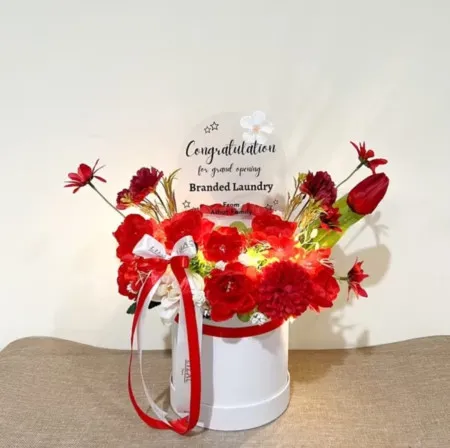 Bloom Box Akrilik Ucapan Grand Opening Pondokmelati